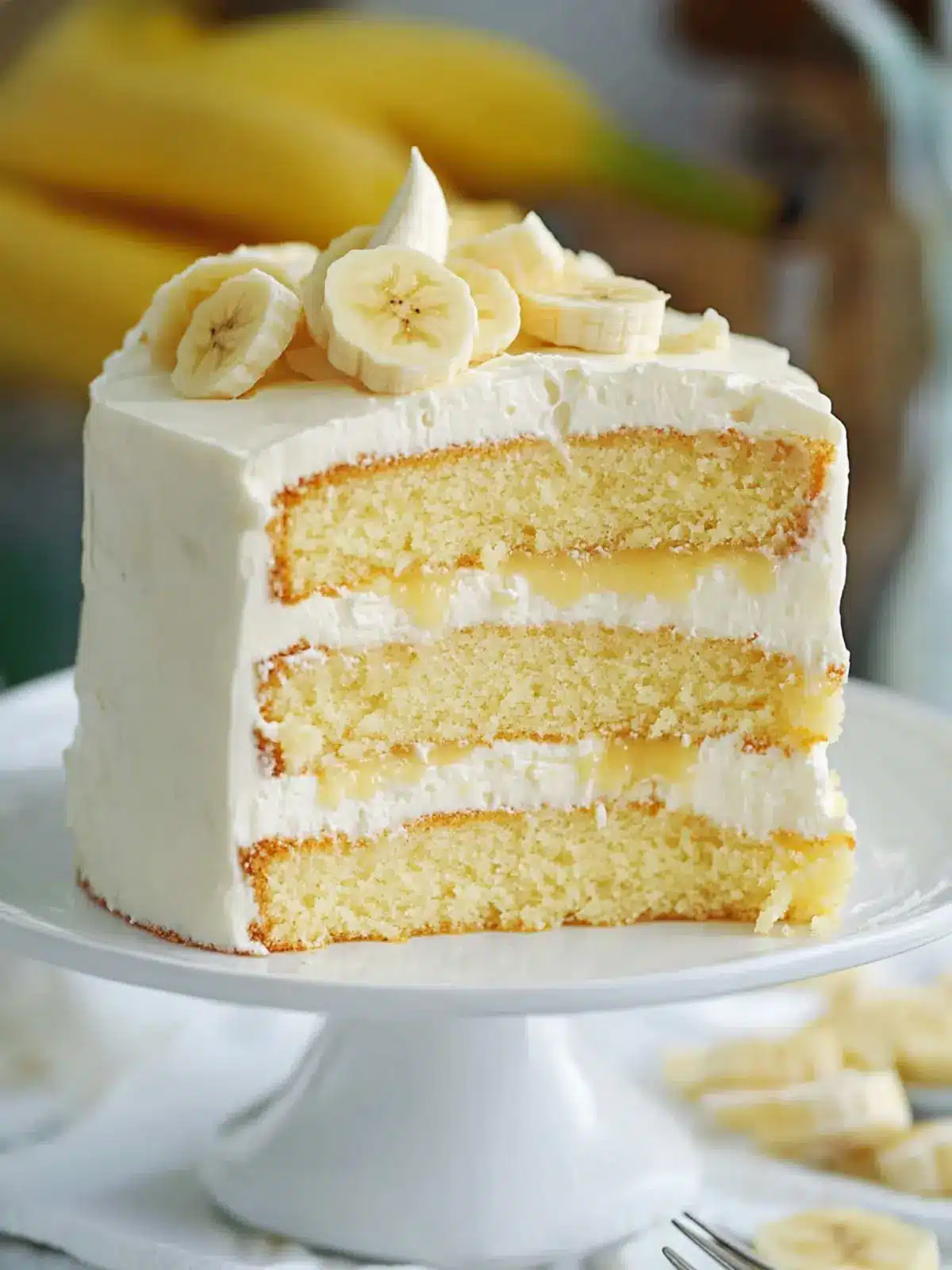 Decadent Banana Pudding Layer Cake You’ll Crave Forever Banana Pudding Layer Cake