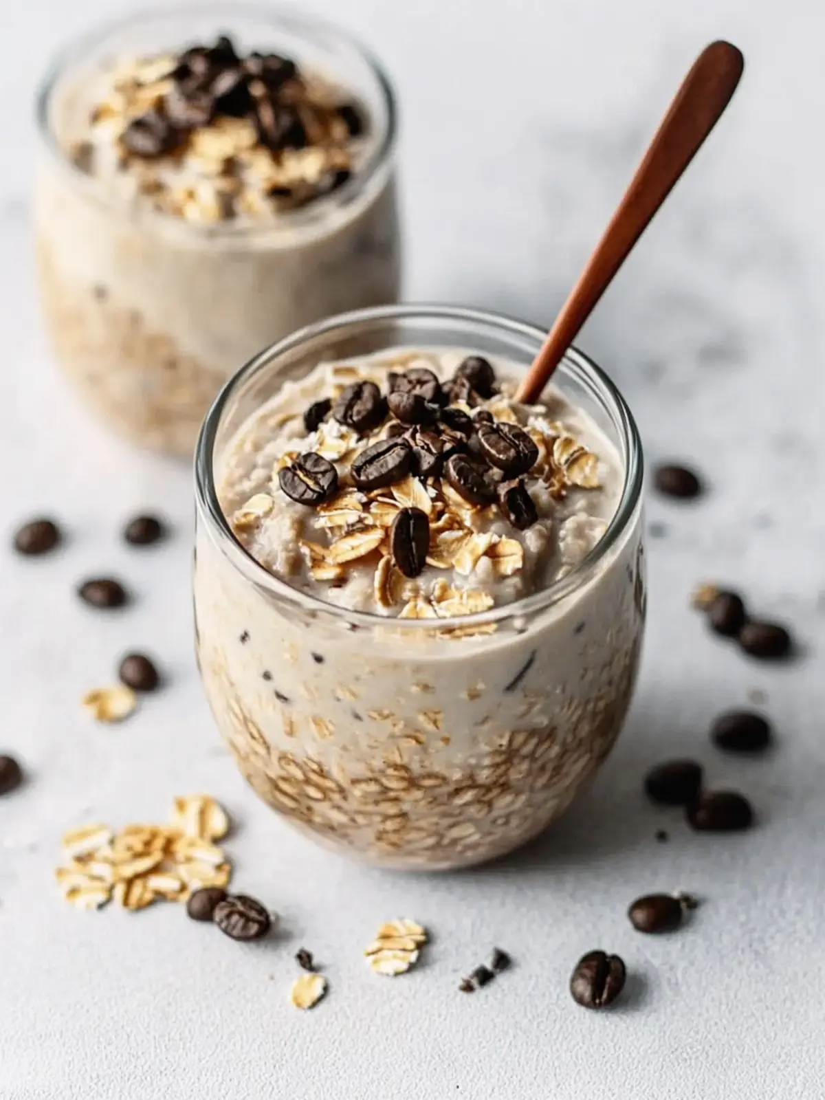 Delicious Vanilla Cold Brew Coffee Overnight Oats Recipe Vanilla Cold Brew Coffee Overnight Oats