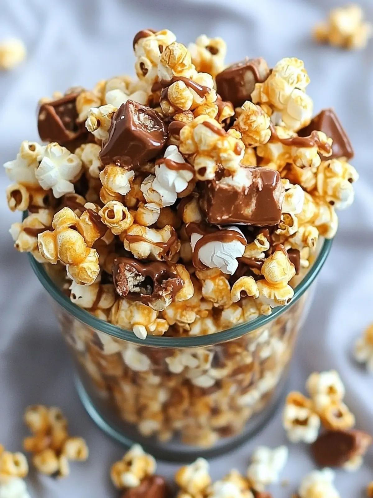Irresistible Snickers Popcorn Crunch You'll Love to Share Snickers Popcorn Crunch