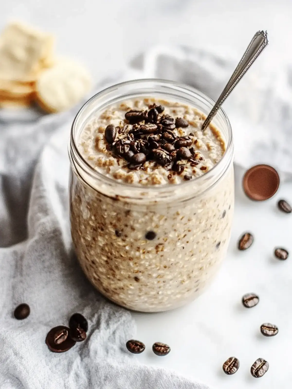 Delicious Vanilla Cold Brew Coffee Overnight Oats Recipe Vanilla Cold Brew Coffee Overnight Oats