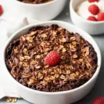 Indulge Guilt-Free with Brownie Baked Oatmeal Delight Brownie Baked Oatmeal
