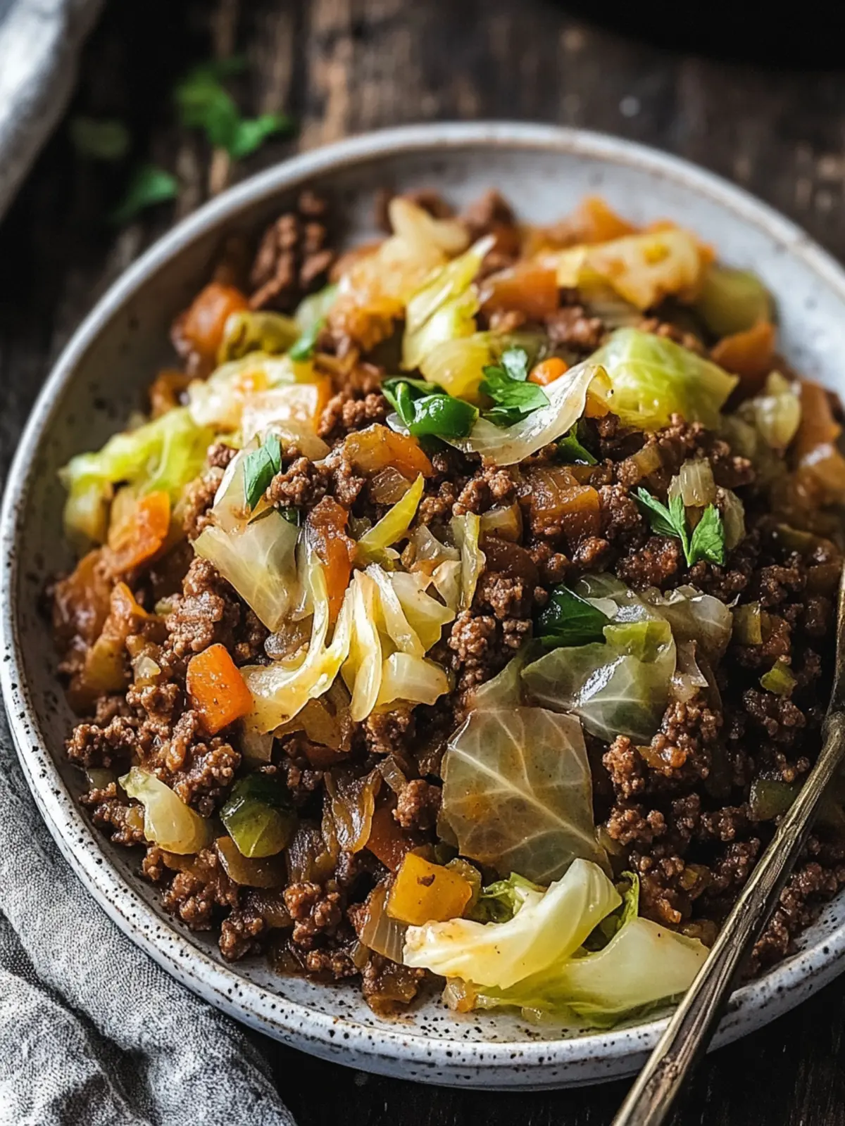 Hearty Irish Ground Beef and Cabbage for Cozy Nights Irish Ground Beef and Cabbage