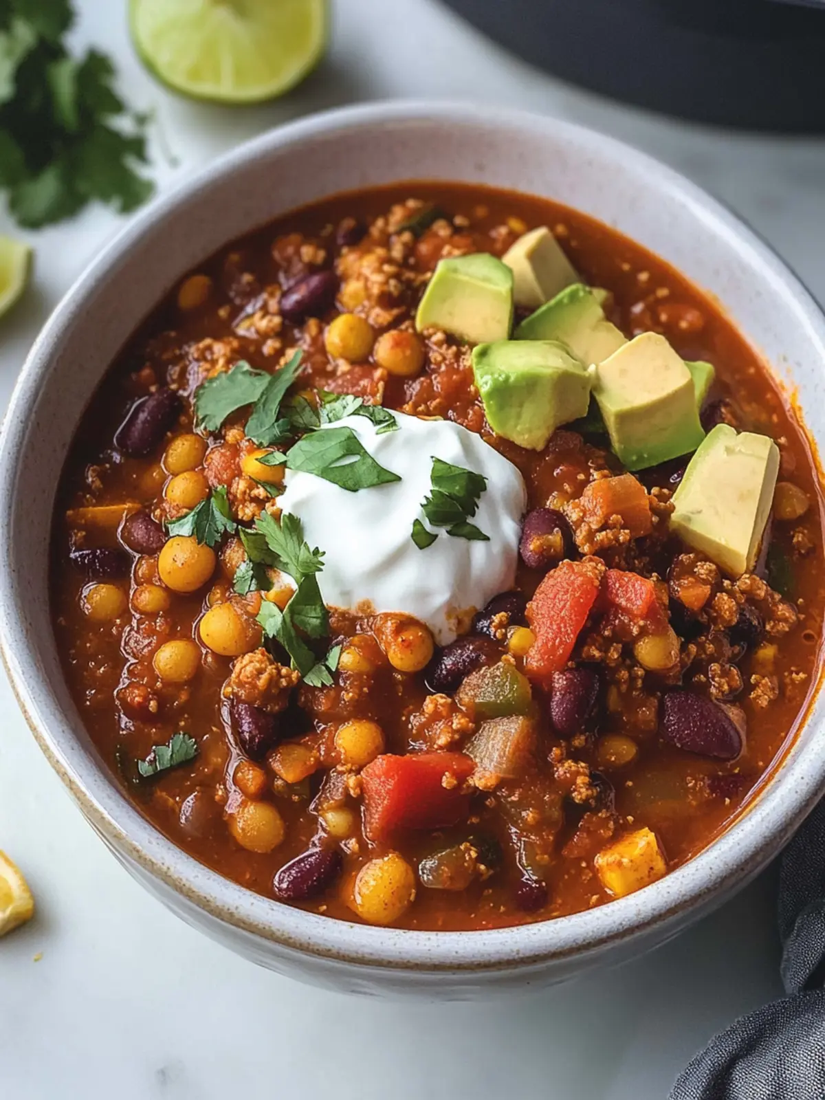 Hearty Lentil Chili: A Cozy Twist on Comfort Food Lentil Chili