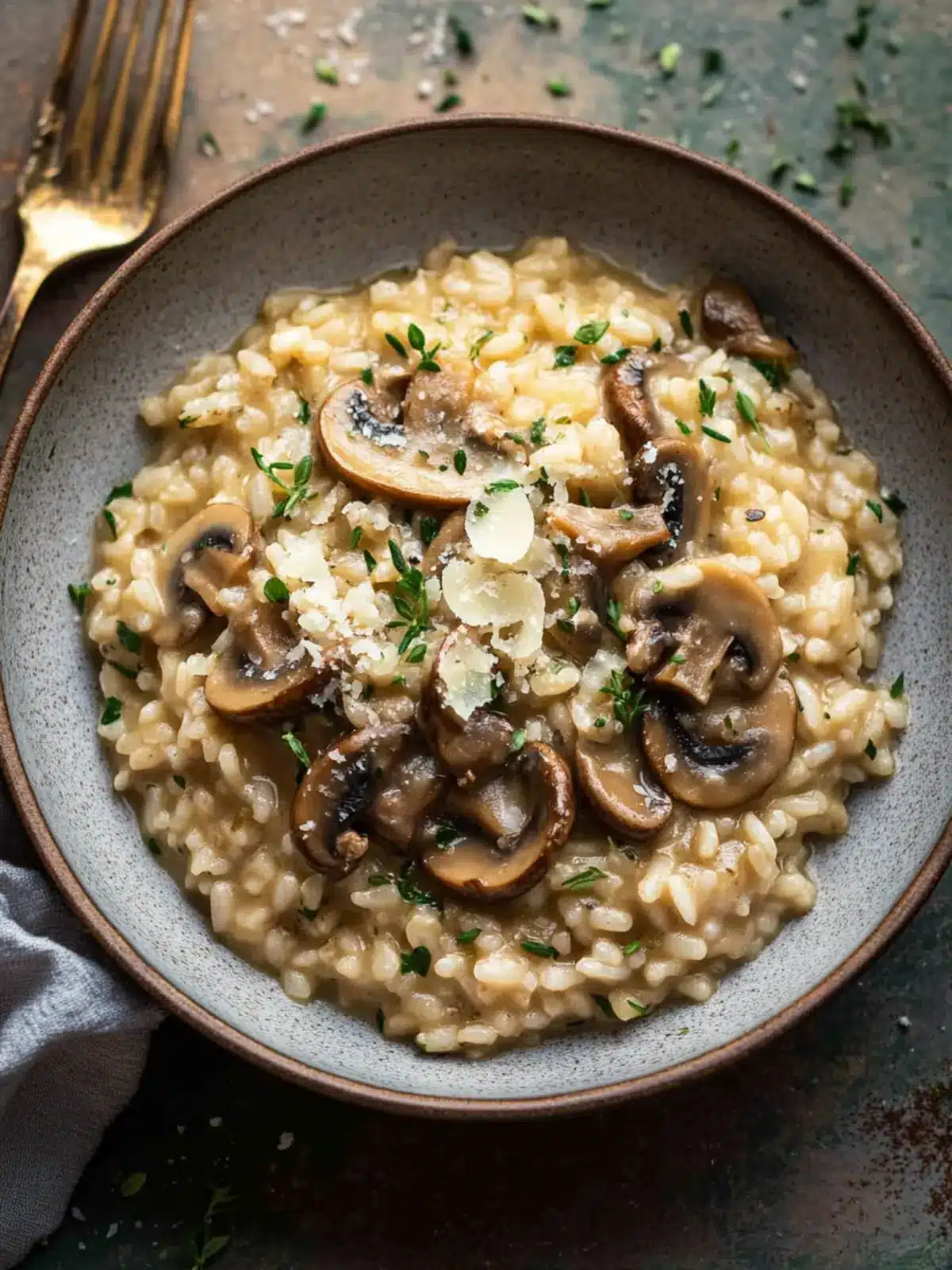 Creamy Mushroom Risotto That Will Enchant Your Taste Buds Mushroom Risotto