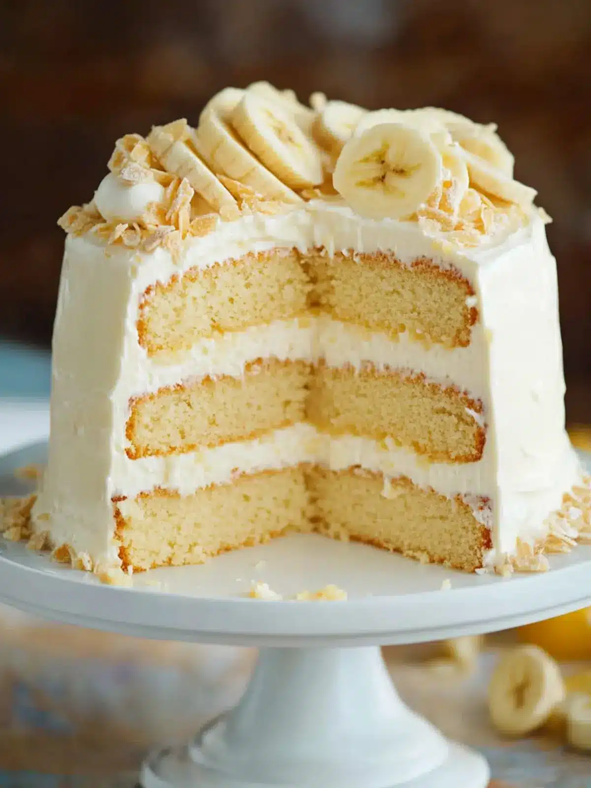 Decadent Banana Pudding Layer Cake You’ll Crave Forever Banana Pudding Layer Cake