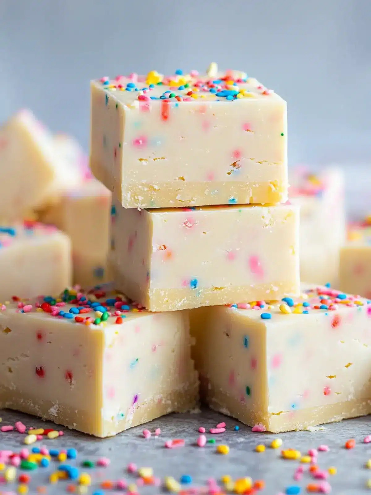 Irresistible Cake Batter Fudge: Your Sweetest Homemade Delight Cake Batter Fudge