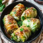 Savory Sesame Ginger Keto Cabbage Rolls You’ll Love to Make Sesame Ginger Keto Cabbage Rolls
