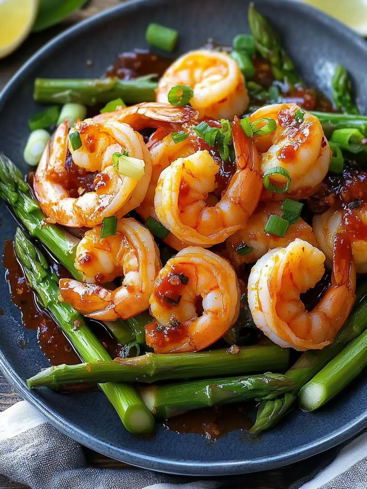 Savor Sweet Chili Shrimp with Asparagus in Just 20 Minutes Sweet Chili Shrimp with Asparagus