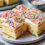 Deliciously Easy Sprinkle Sponge Tray Bake for Any Occasion Sprinkle Sponge Tray Bake