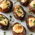 Irresistible Air Fryer Brie Stuffed Dates in Just 9 Minutes Air Fryer Brie Stuffed Dates