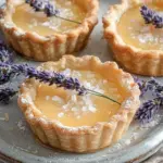 Mini Salted Honey Lavender Pies