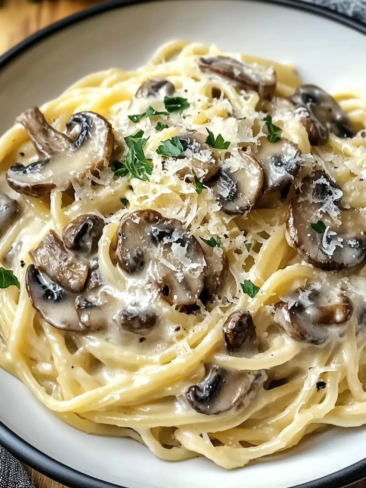 Delightful Creamy Mushroom Gruyere Pasta You'll Crave Creamy Mushroom Gruyere Pasta