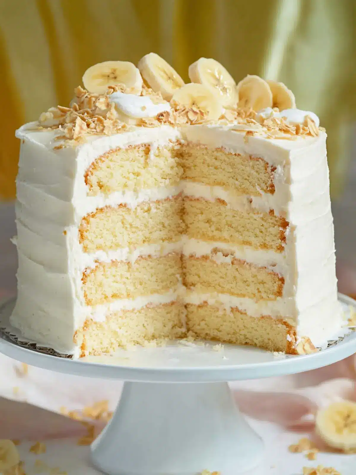 Decadent Banana Pudding Layer Cake You’ll Crave Forever Banana Pudding Layer Cake