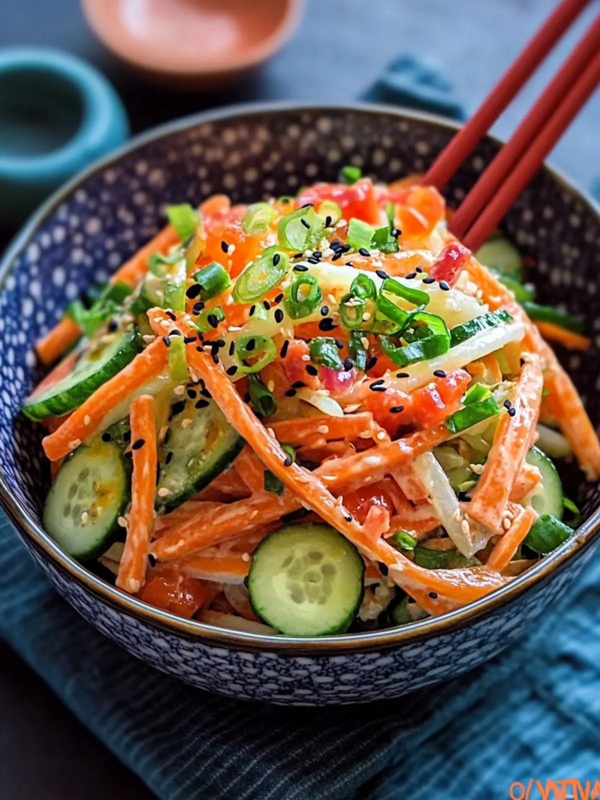 Zesty Spicy Japanese Kani Salad That Dances on Your Taste Buds Spicy Japanese Kani Salad