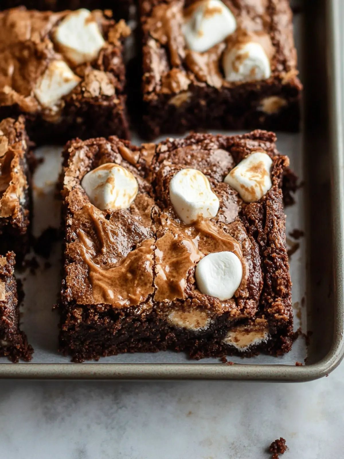 Irresistible Marshmallow Peanut Butter Brownies to Indulge In Marshmallow Peanut Butter Brownies