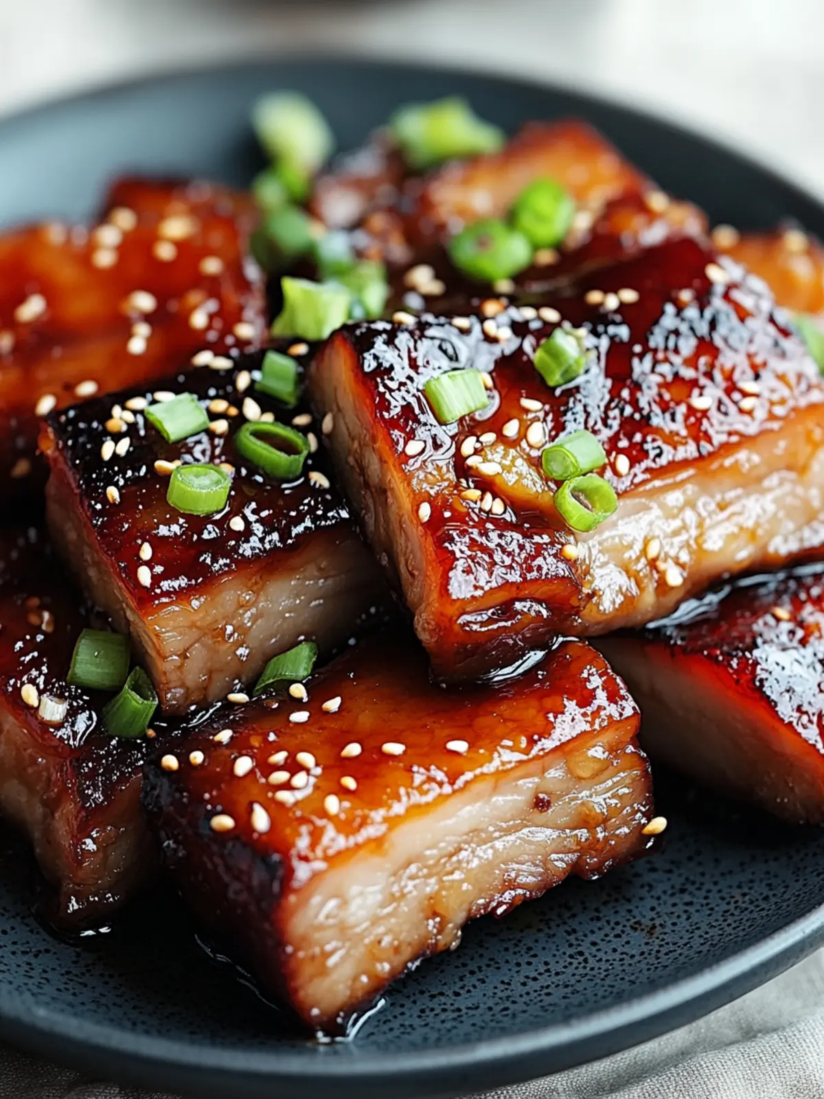 Irresistible Korean Pork Belly with Sweet Soy Glaze Recipe Korean Pork Belly with Sweet Soy Glaze