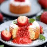 Decadent Strawberry Lava Cakes for a Sweet Surprise Strawberry Lava Cakes