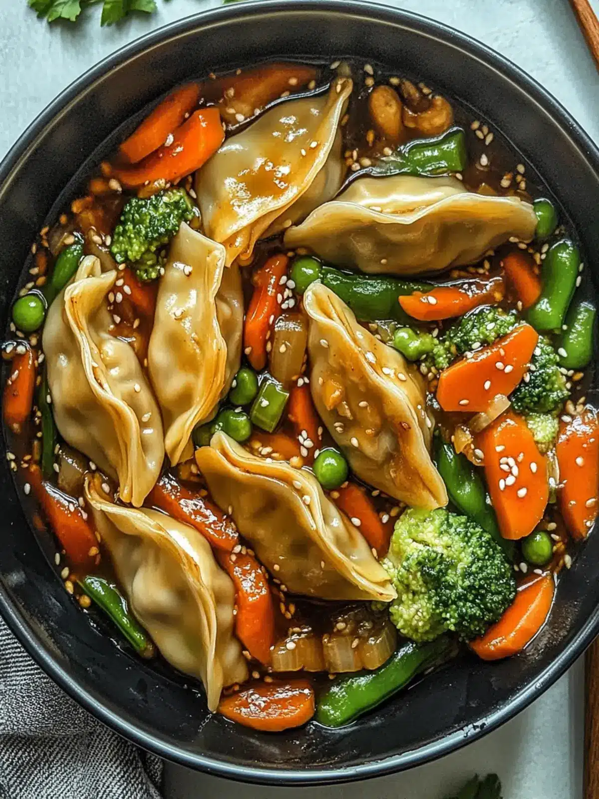 Ultimate Potsticker Stir Fry: A Weeknight Winner! Potsticker Stir Fry