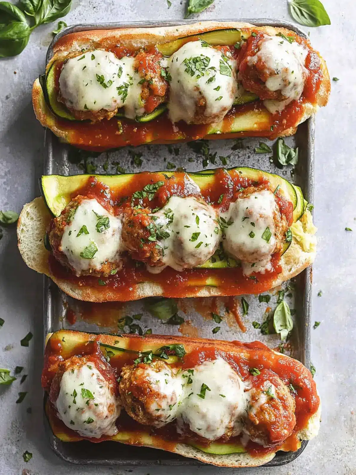 Savory Zucchini Meatball Subs Your New Dinner Crush Zucchini Meatball Subs