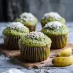Irresistible Matcha Muffins with Banana and Coconut Bliss Matcha Muffins with Banana and Coconut