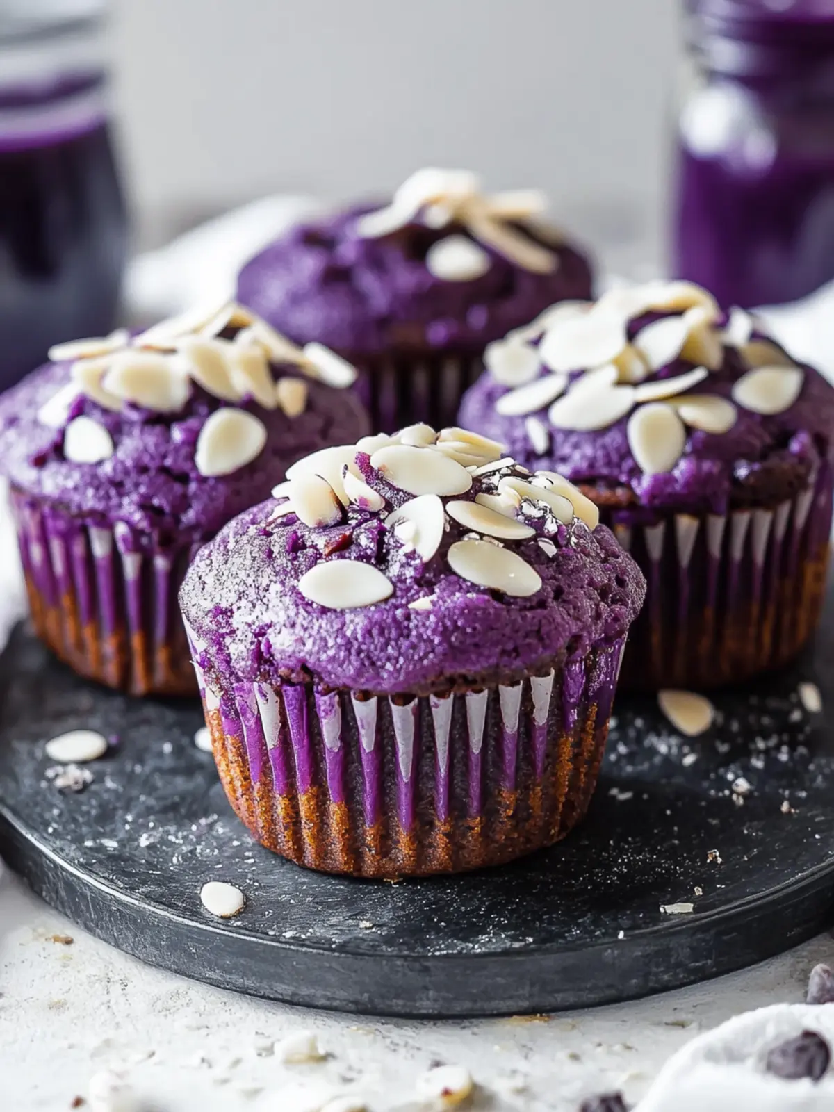 Decadent Ube White Chocolate Muffins for Sweet Moments Ube White Chocolate Muffins