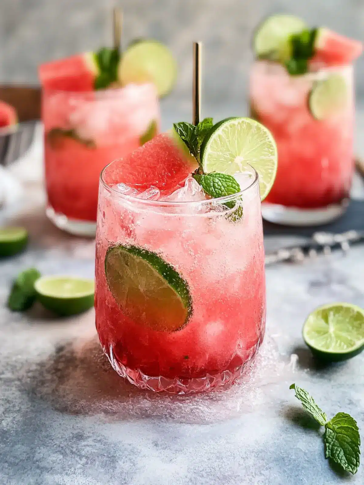 Refresh with Watermelon Lime Mint Mocktails You’ll Adore Watermelon Lime Mint Mocktails
