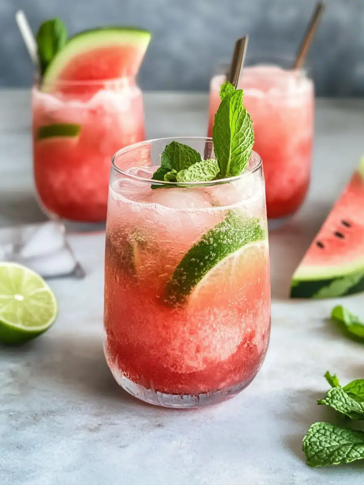 Refresh with Watermelon Lime Mint Mocktails You’ll Adore Watermelon Lime Mint Mocktails