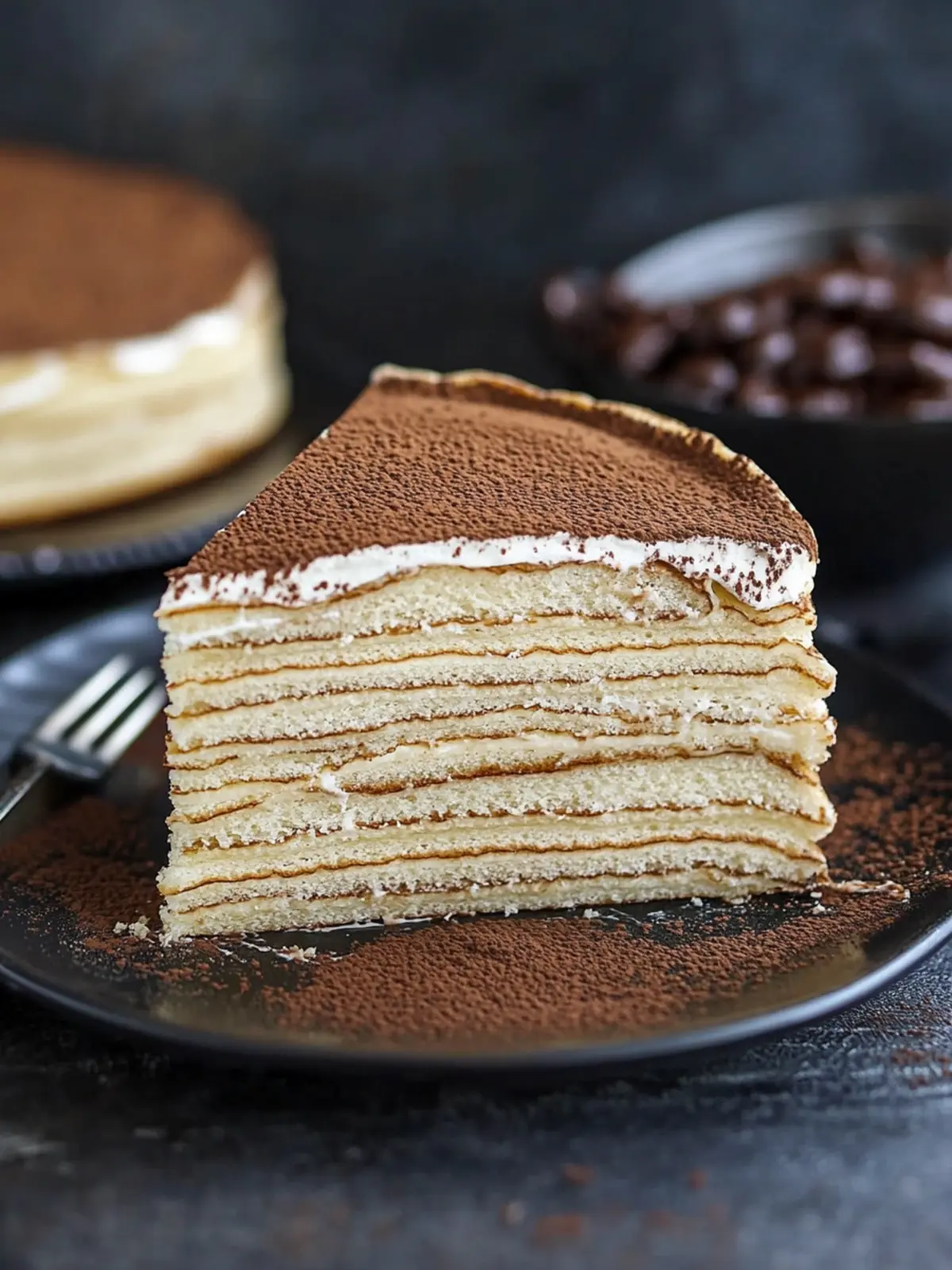 Decadent Tiramisu Crepe Cake That'll Wow Your Guests Tiramisu Crepe Cake