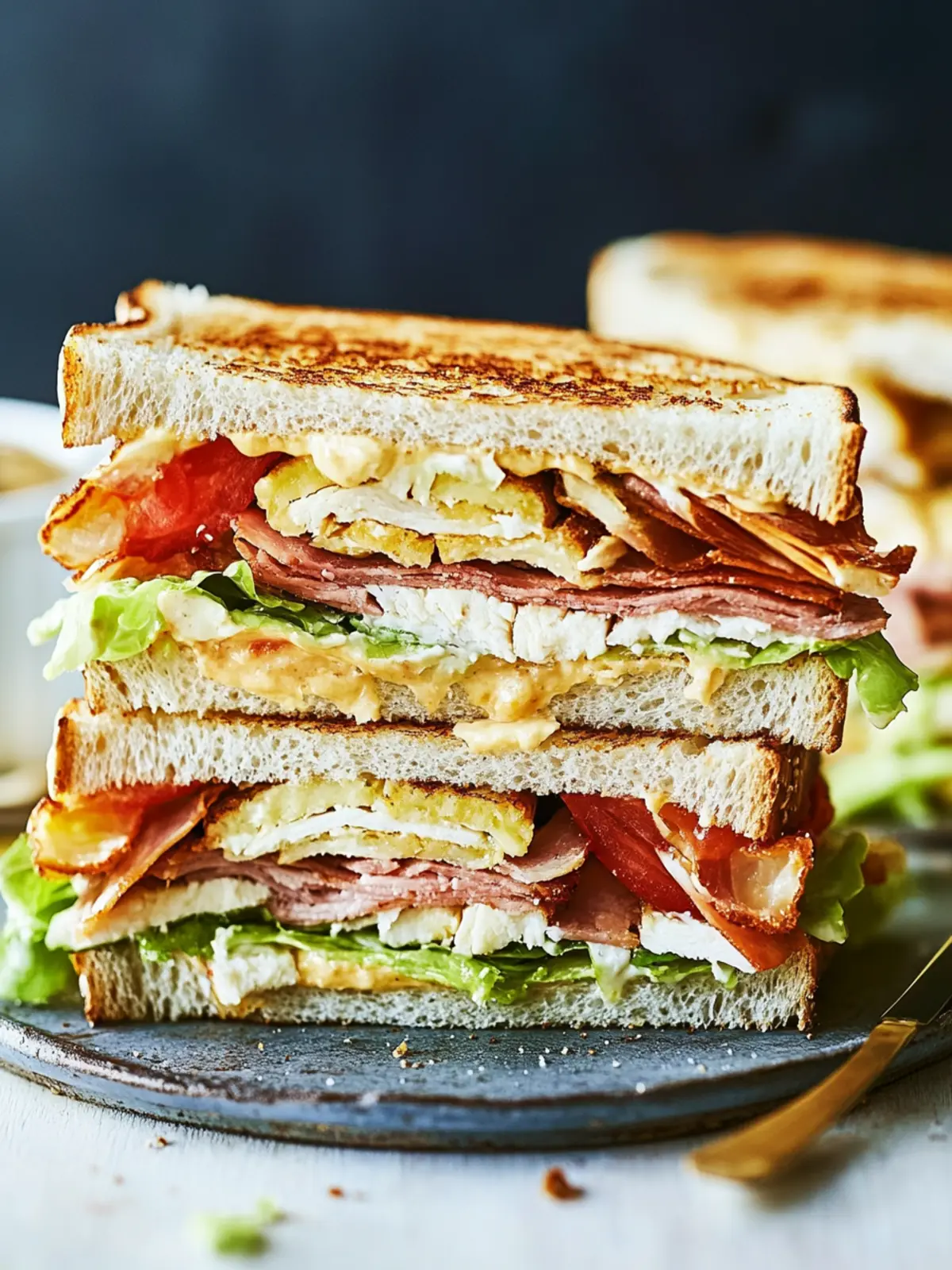 Crispy Ultimate Club Sandwich Your New Favorite Lunch Delight Crispy Ultimate Club Sandwich