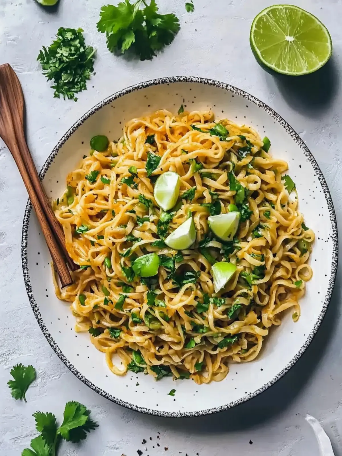 Zesty Cilantro Lime Noodles for a Fresh Weeknight Dinner Cilantro Lime Noodles
