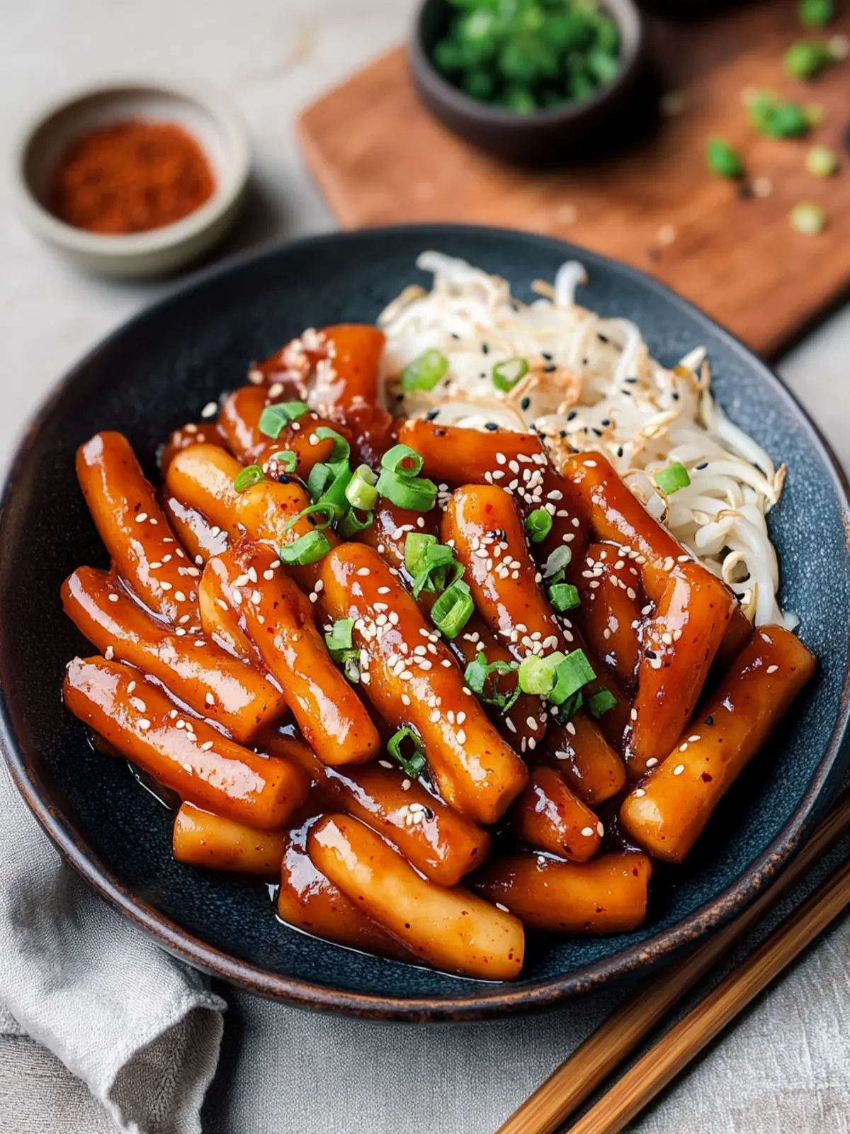 Delectable Vegan Jjajang Tteokbokki for Ultimate Comfort Food Vegan Jjajang Tteokbokki