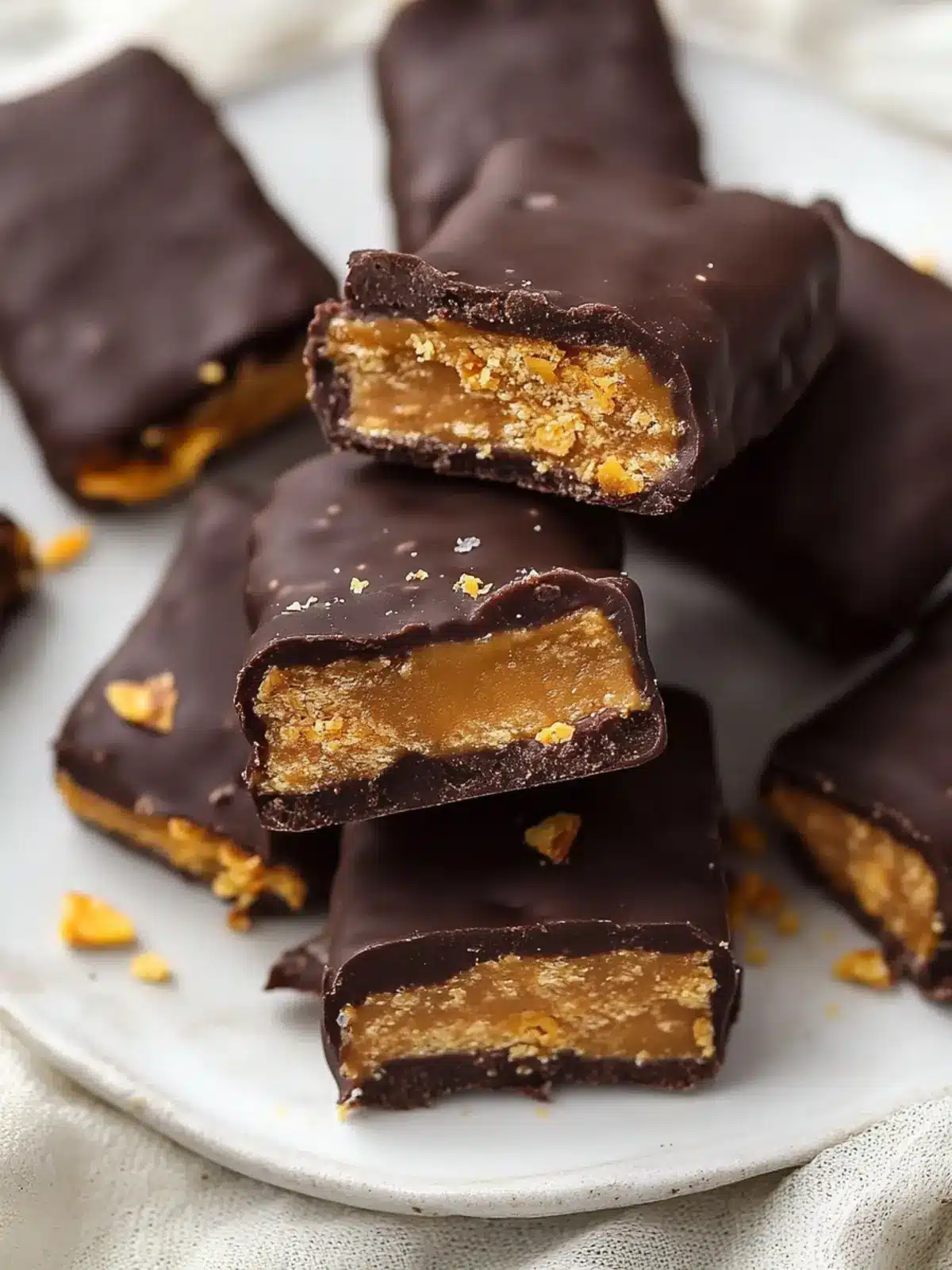 Healthy Homemade Butterfingers That Will Make You Crave More Healthy Homemade Butterfingers