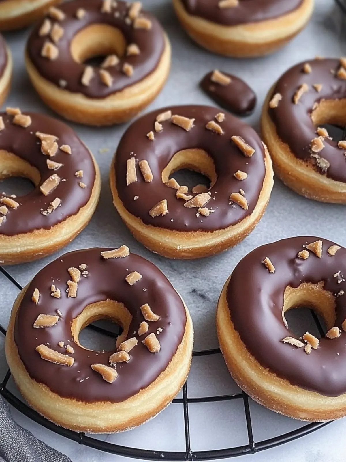Irresistible Chocolate & Peanut Butter Baked Donuts Recipe Chocolate & Peanut Butter Baked Donuts