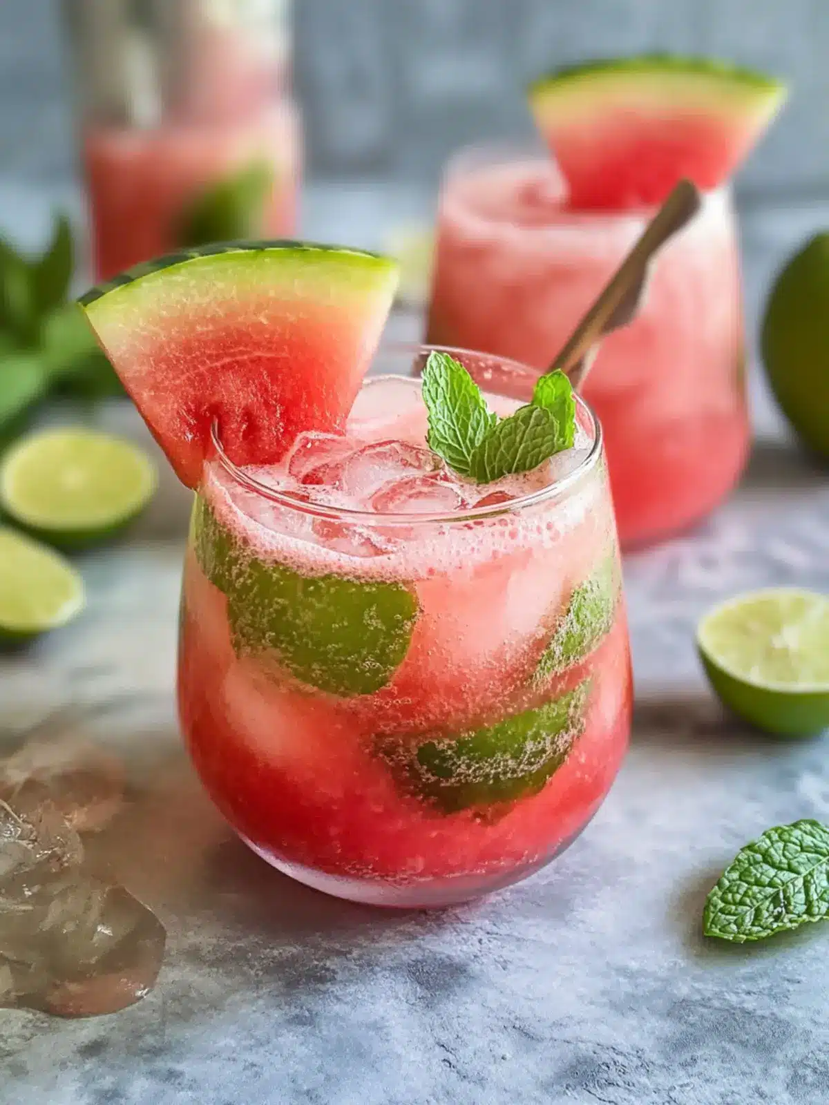 Refresh with Watermelon Lime Mint Mocktails You’ll Adore Watermelon Lime Mint Mocktails