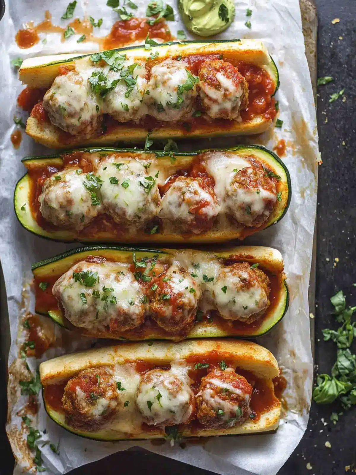 Savory Zucchini Meatball Subs Your New Dinner Crush Zucchini Meatball Subs