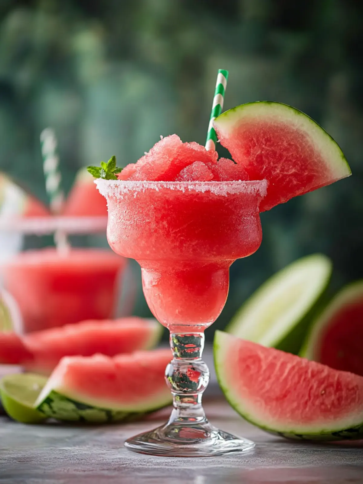 Delicious Frozen Watermelon Daiquiri for Instant Summer Joy Frozen Watermelon Daiquiri