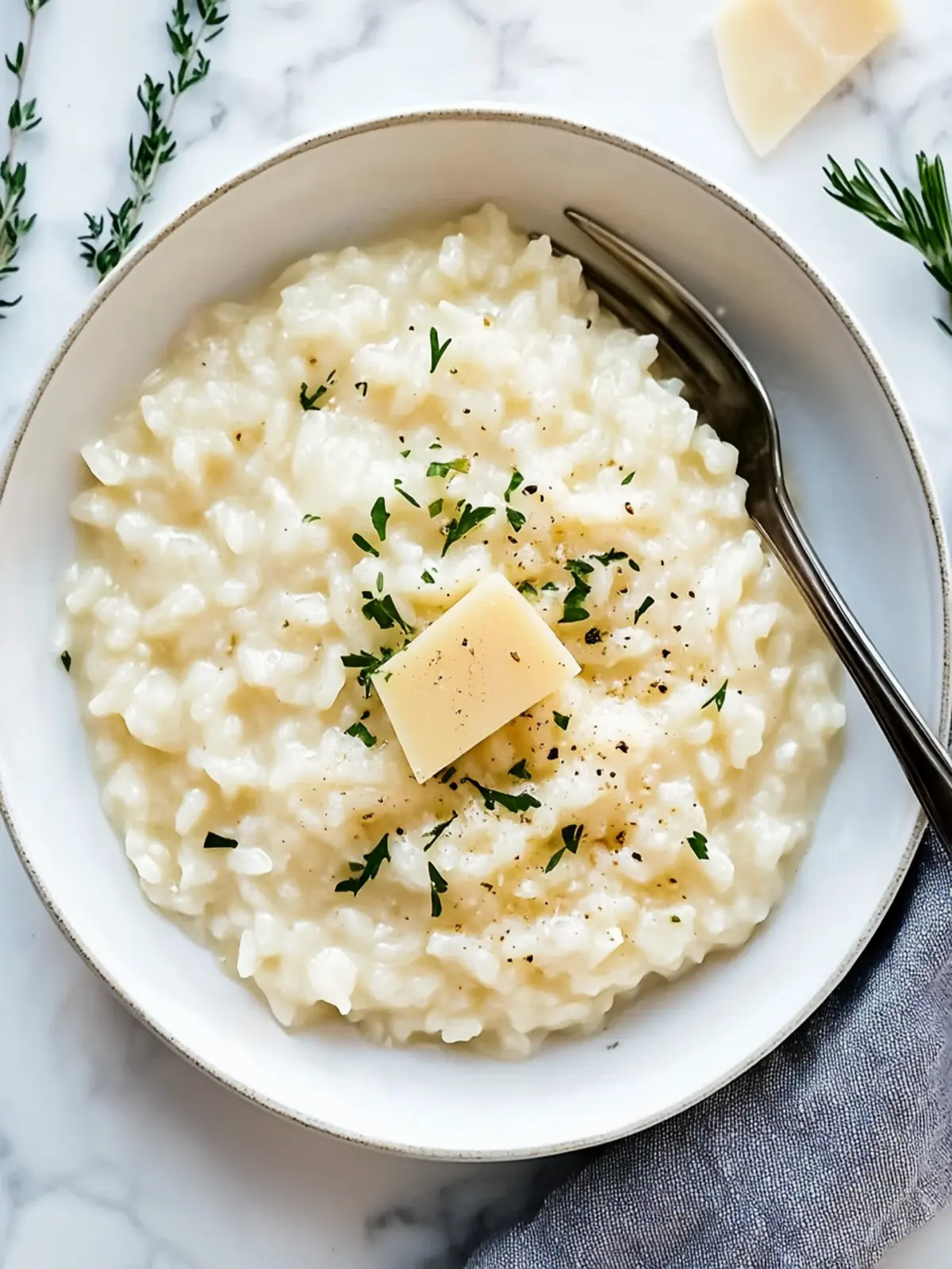Creamy Parmesan Risotto You'll Love in Just 35 Minutes Parmesan Risotto