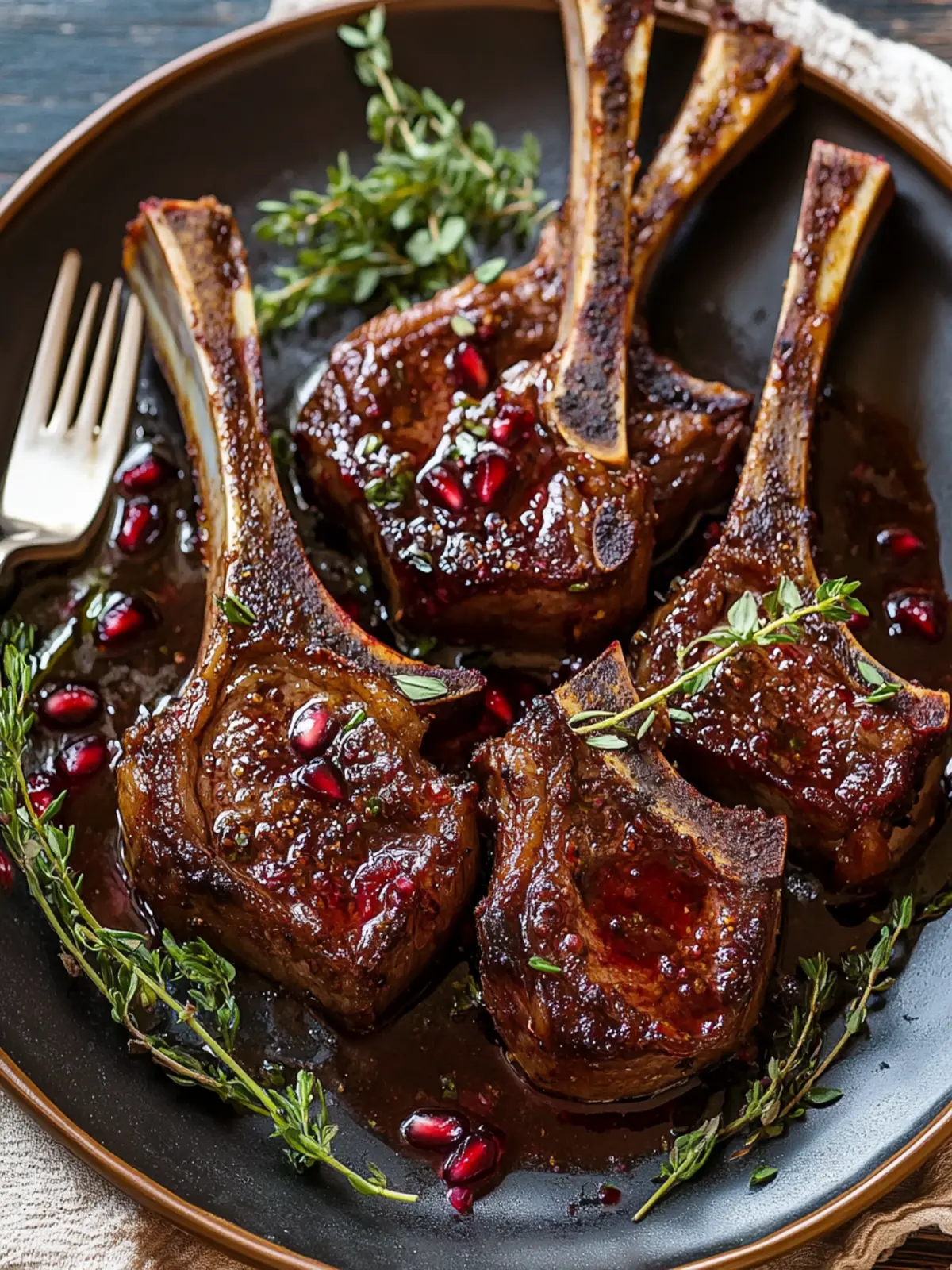 Savor Fancy Pomegranate Lamb Chops for a Memorable Feast Fancy Pomegranate Lamb Chops