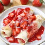 Sweet Strawberry Pie Enchiladas for a Fun Twist on Dessert Strawberry Pie Enchiladas