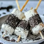 Delicious Cookies and Cream Marshmallow Pops for Sweet Moments Cookies and Cream Marshmallow Pops