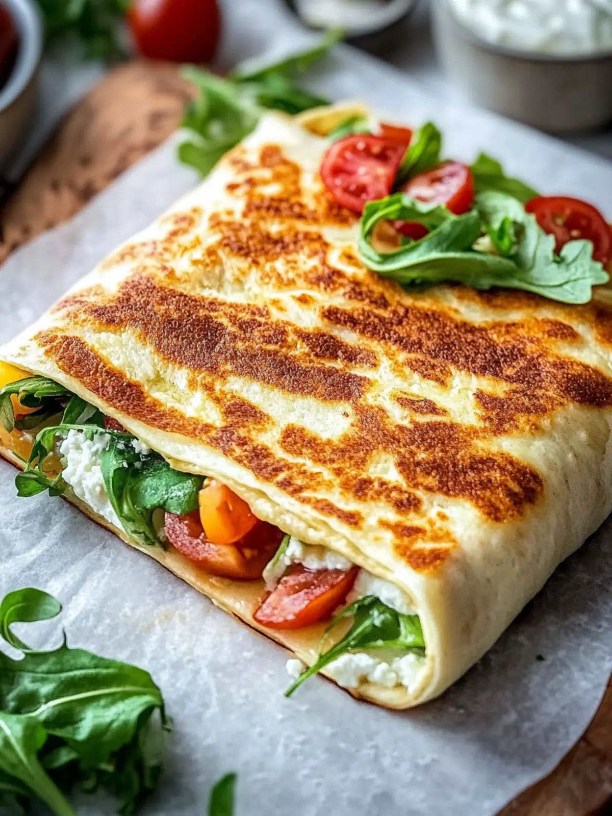 Cottage Cheese Wraps: A Healthy Twist on Your Favorite Meals Cottage Cheese Wraps