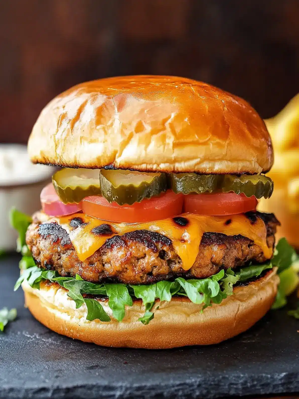 Savory Taco Burger: A Flavorful Twist on Classic Burgers Taco Burger