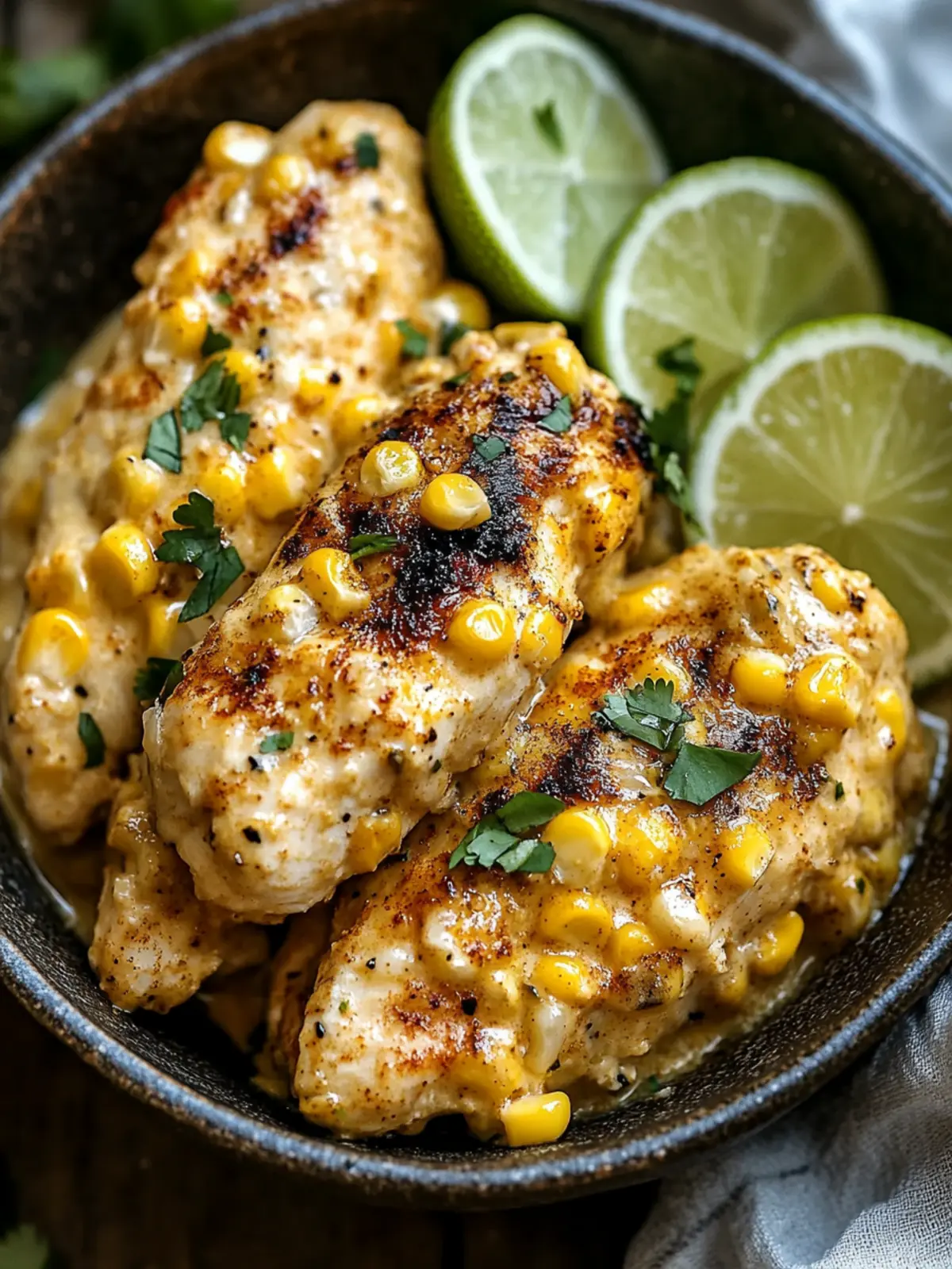 Slow Cooker Street Corn Chicken: Flavorful Comfort in Every Bite Slow Cooker Street Corn Chicken