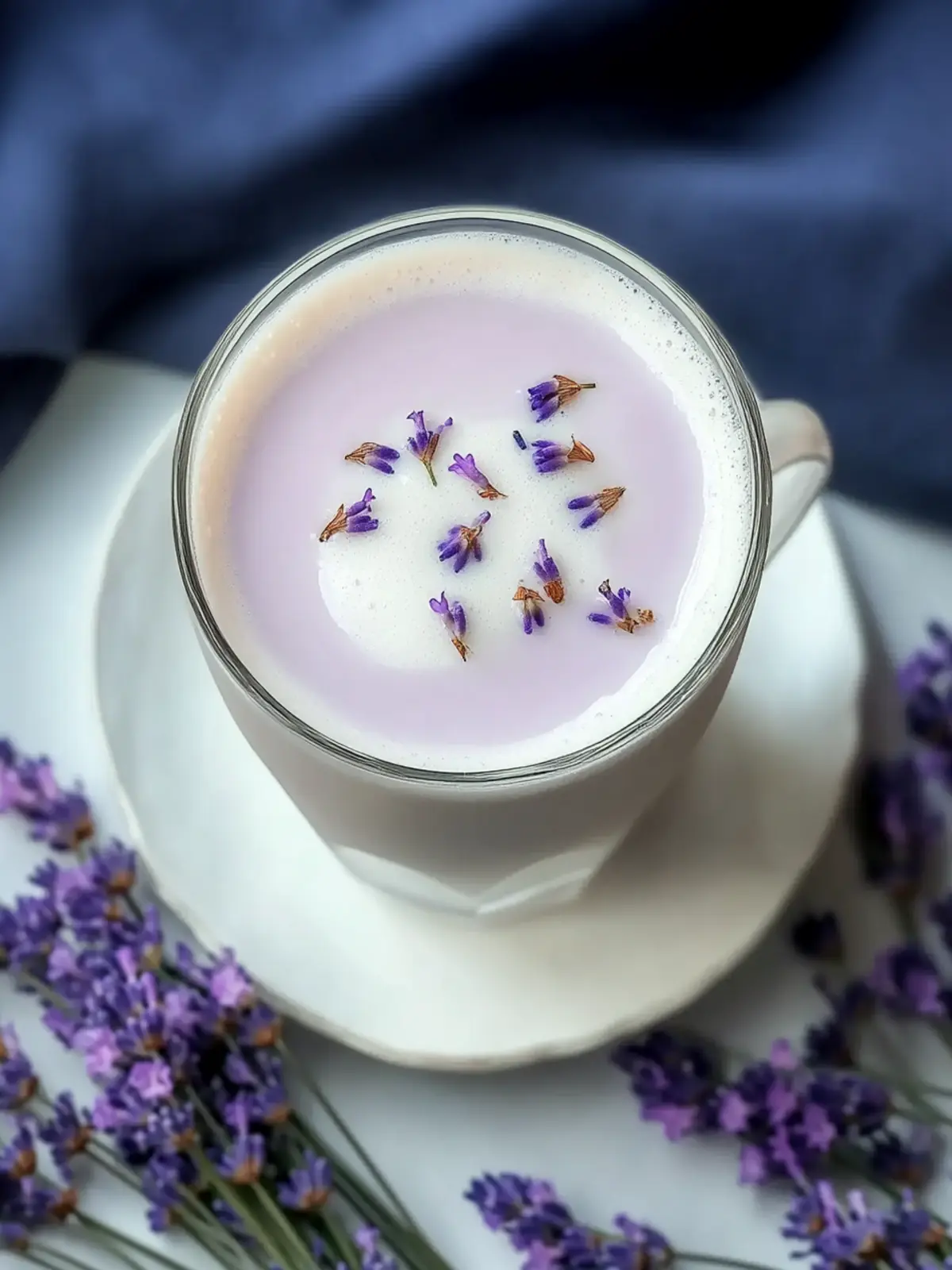 Delightful Lavender Milk Tea for Cozy Evenings at Home Lavender Milk Tea