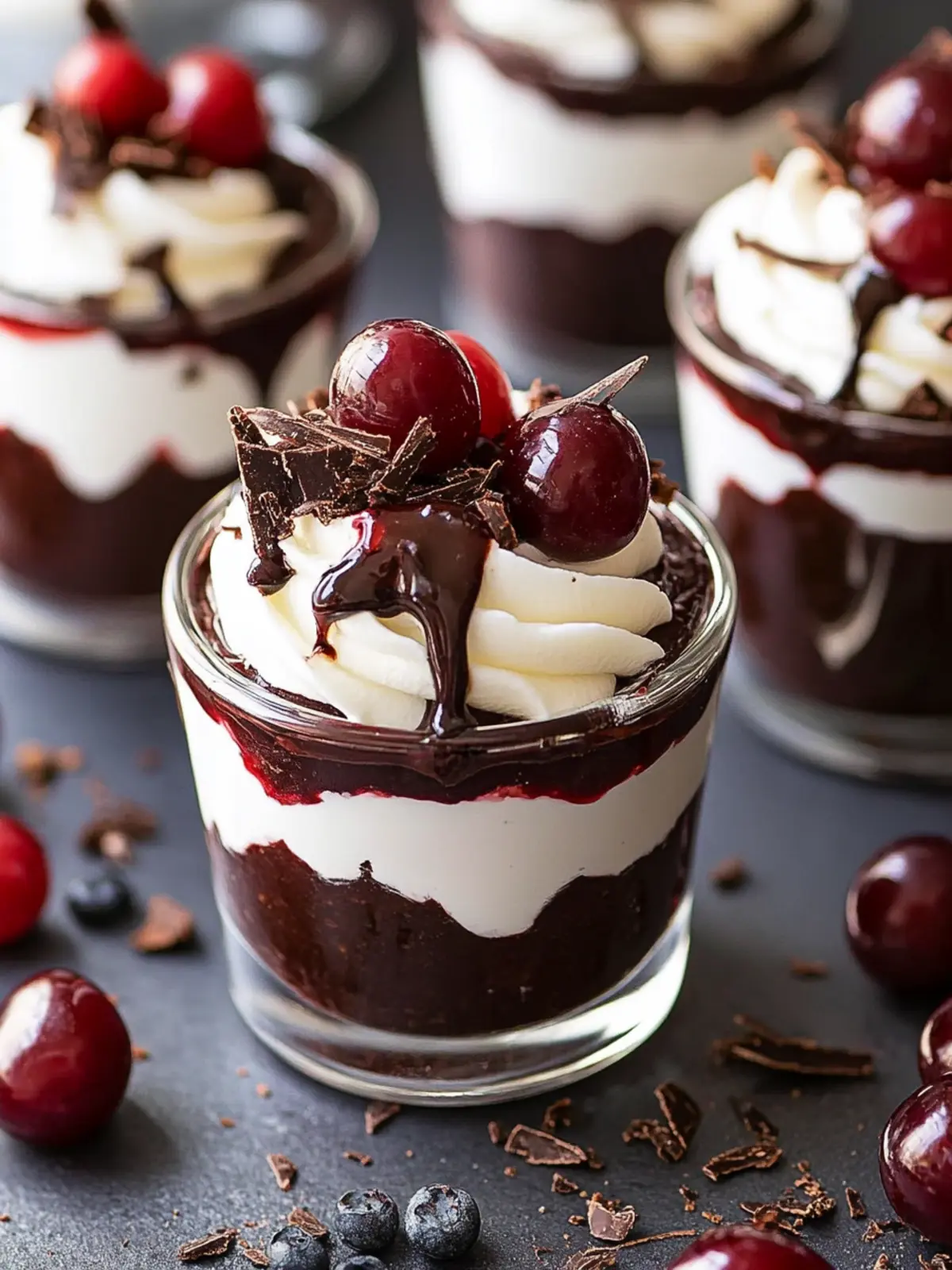Decadent Black Forest Dessert Cups to Delight Your Taste Buds Black Forest Dessert Cups