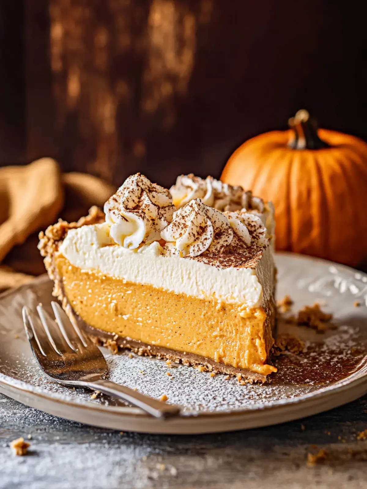Delicious Pumpkin Mousse Pie That Will Wow Your Guests Pumpkin Mousse Pie
