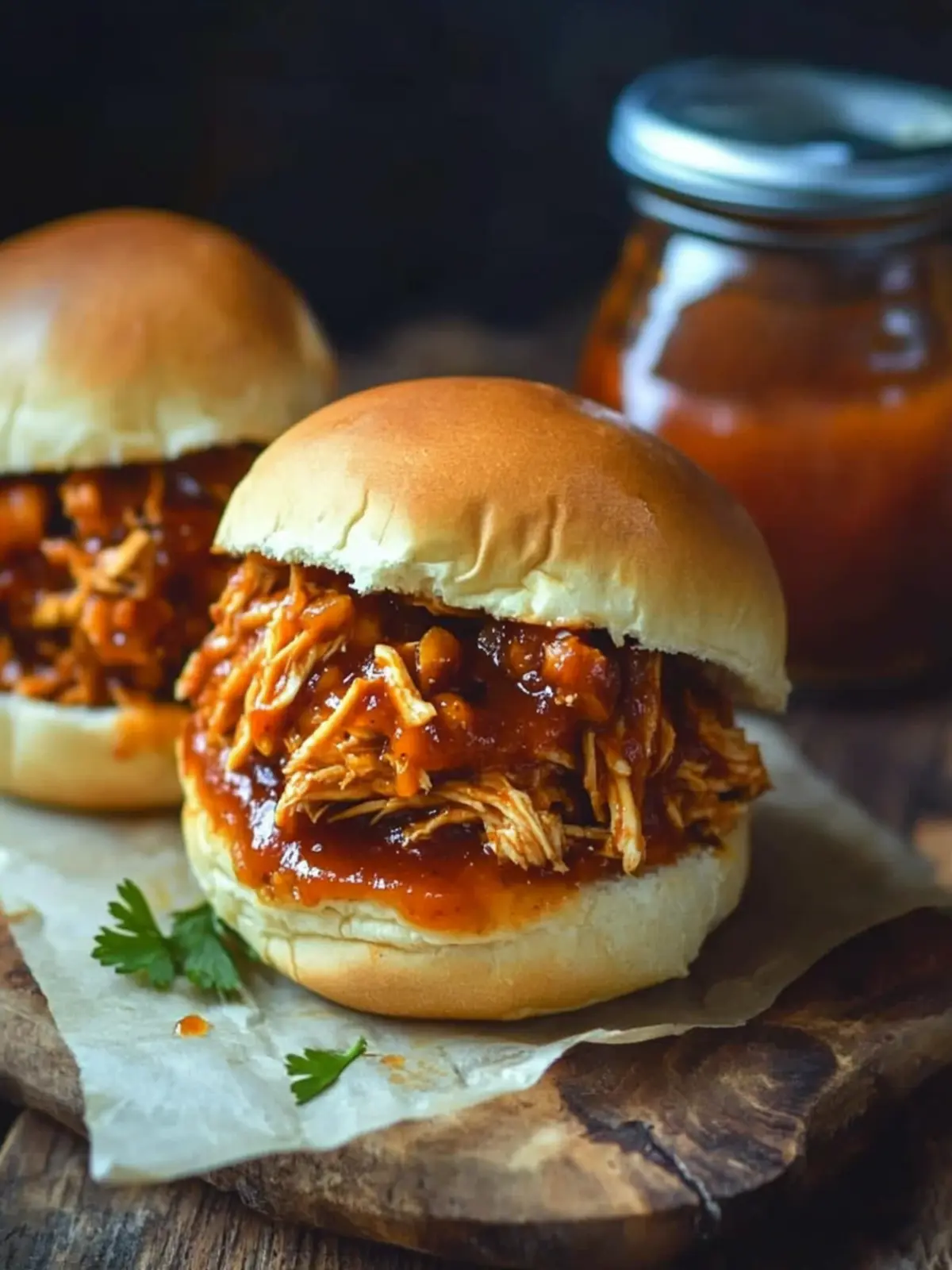 Sweet and Savory Peach BBQ Pulled Chicken You’ll Love Peach BBQ Pulled Chicken