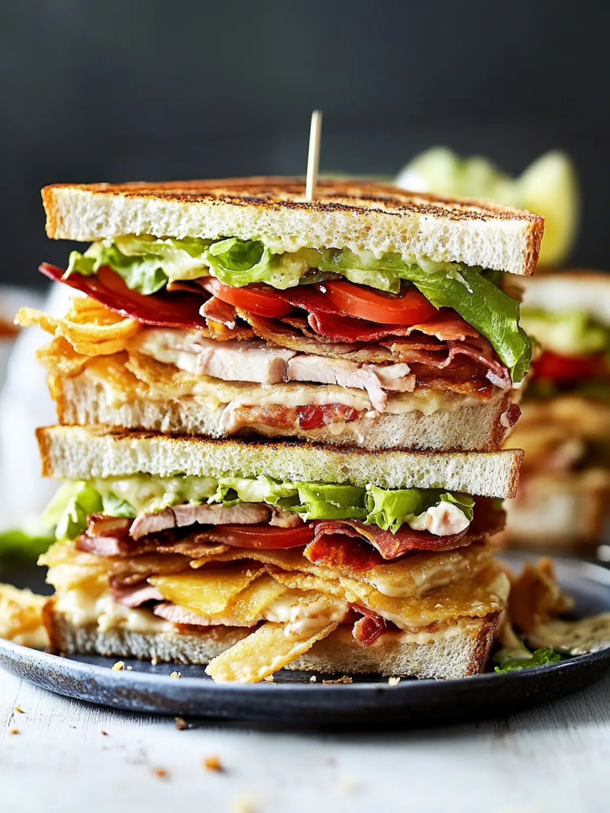Crispy Ultimate Club Sandwich Your New Favorite Lunch Delight Crispy Ultimate Club Sandwich