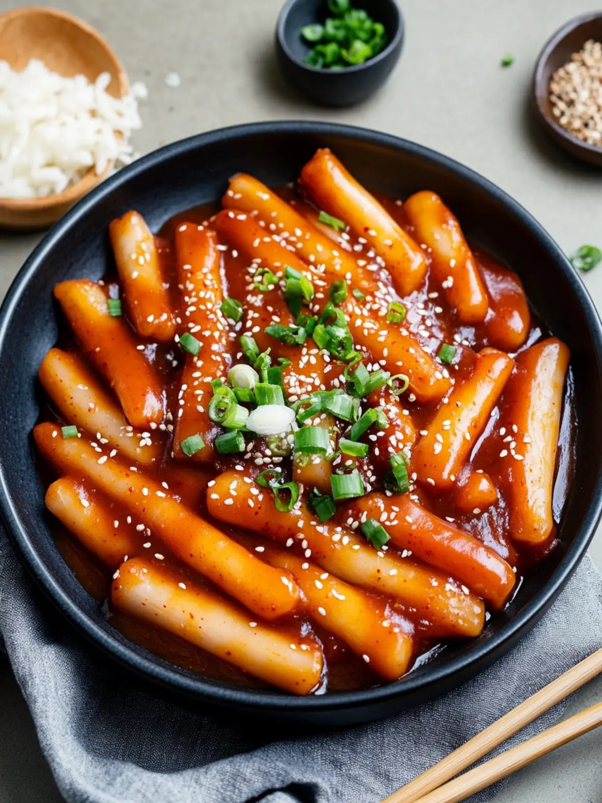Delectable Vegan Jjajang Tteokbokki for Ultimate Comfort Food Vegan Jjajang Tteokbokki