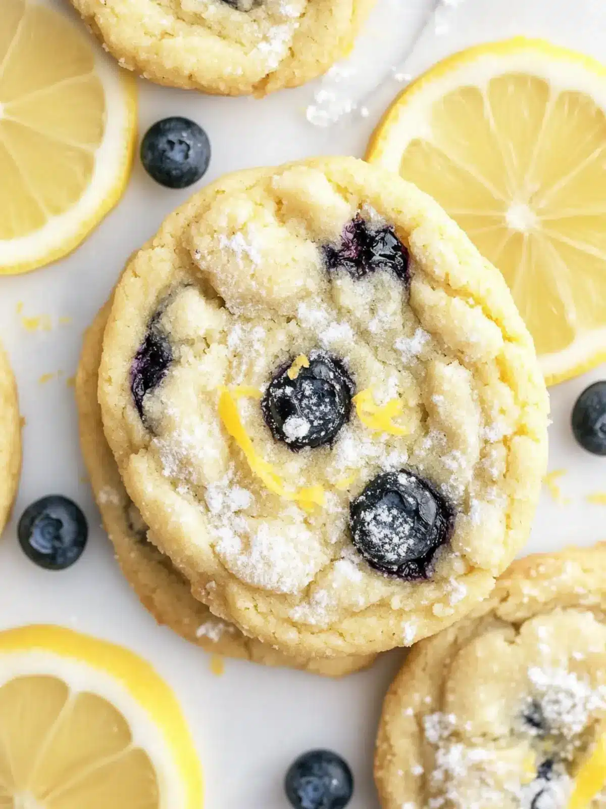 Zesty Lemon Blueberry Cookies That’ll Brighten Your Day Lemon Blueberry Cookies